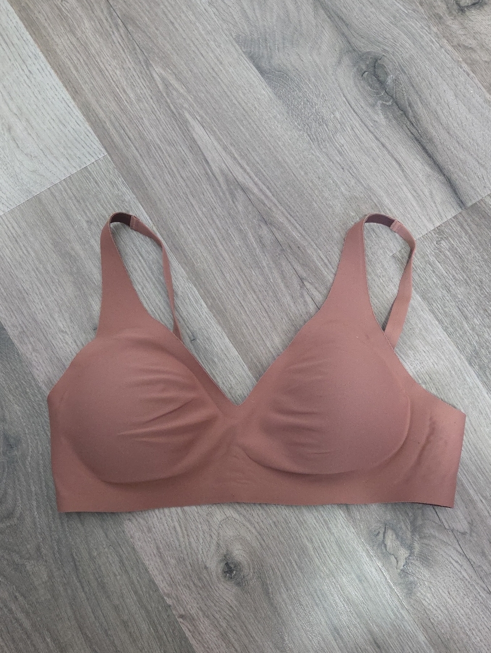 knix Wireless Molding Bra - Rust